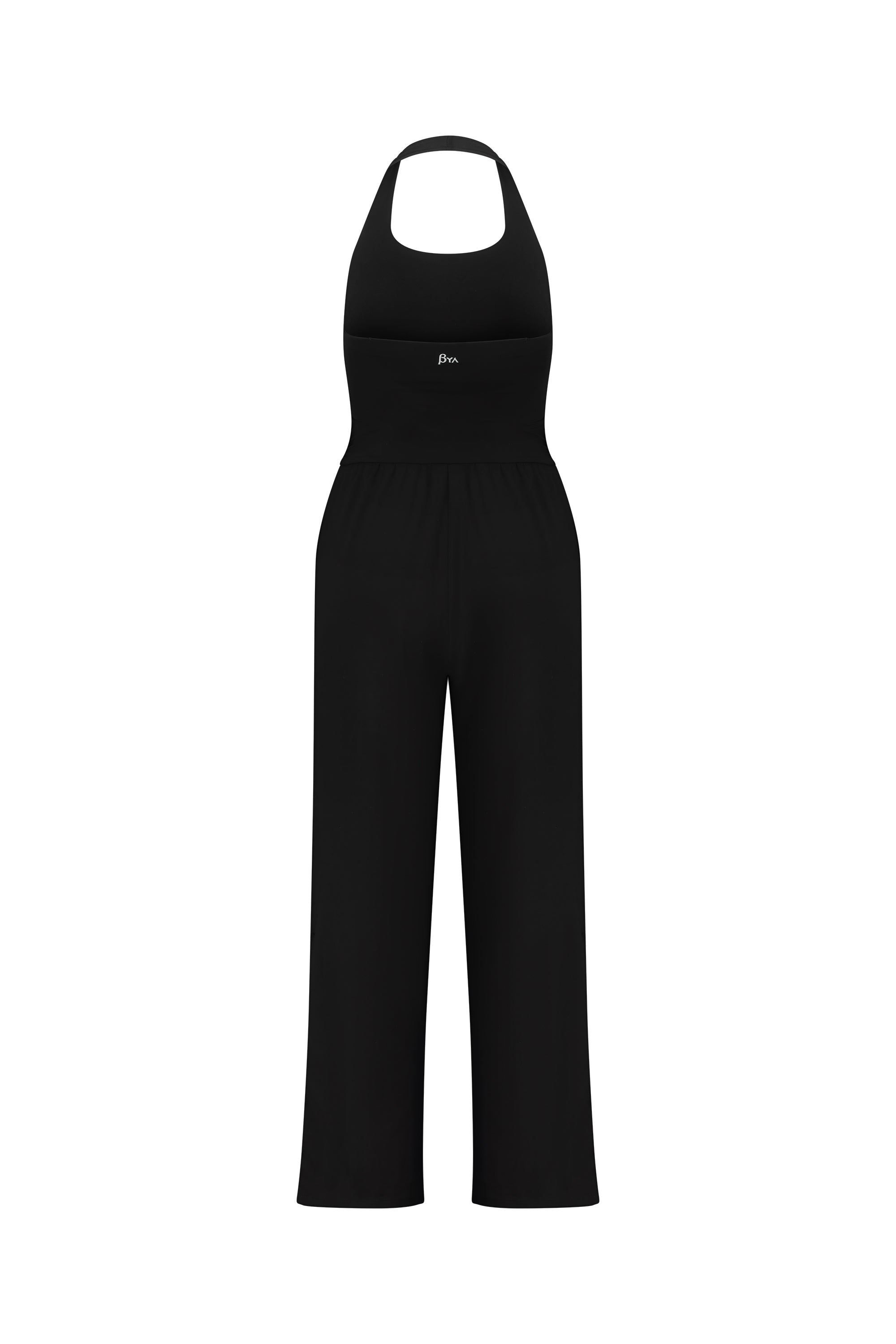 Halter Neck Wide-Leg Jumpsuit