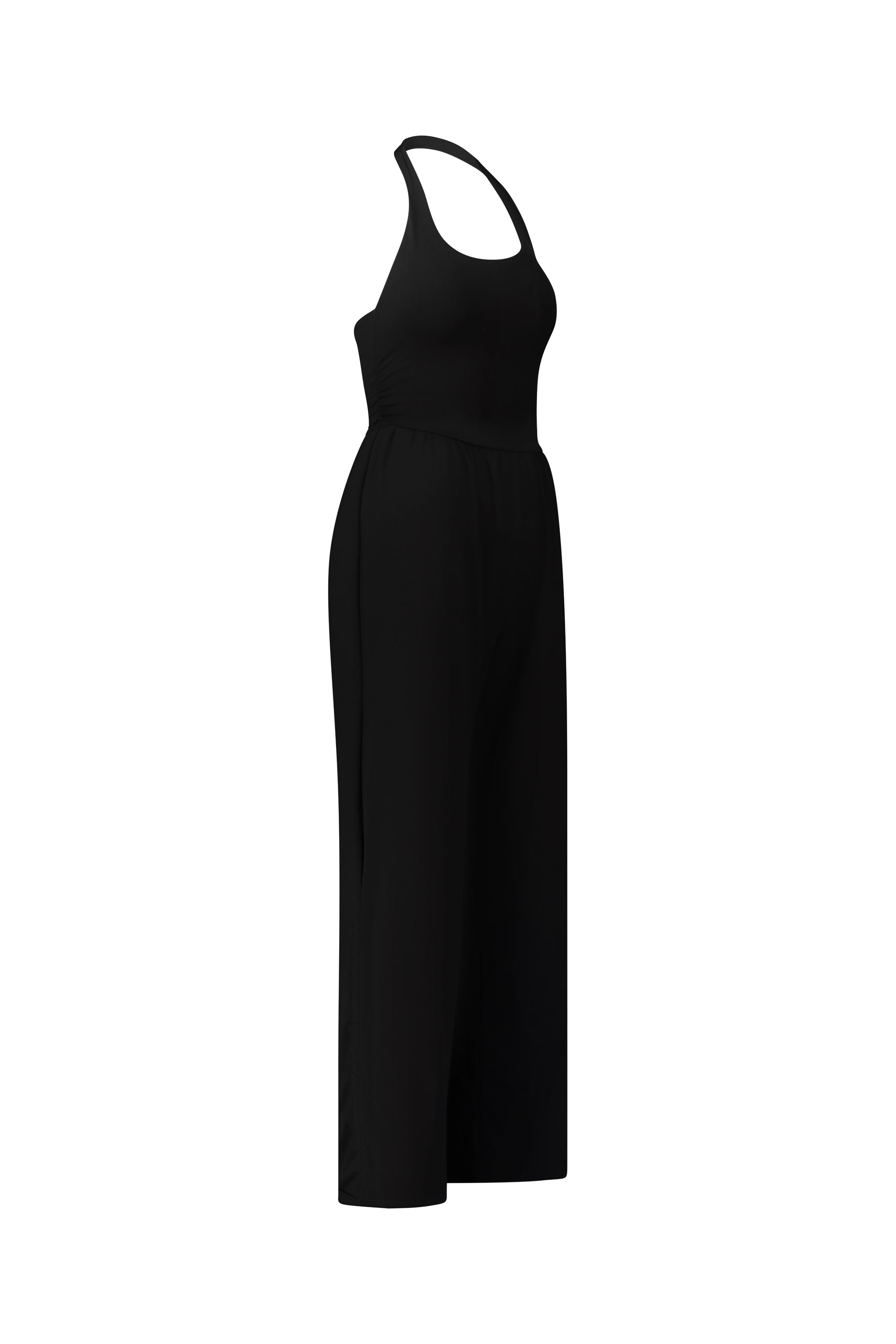 Halter Neck Wide-Leg Jumpsuit