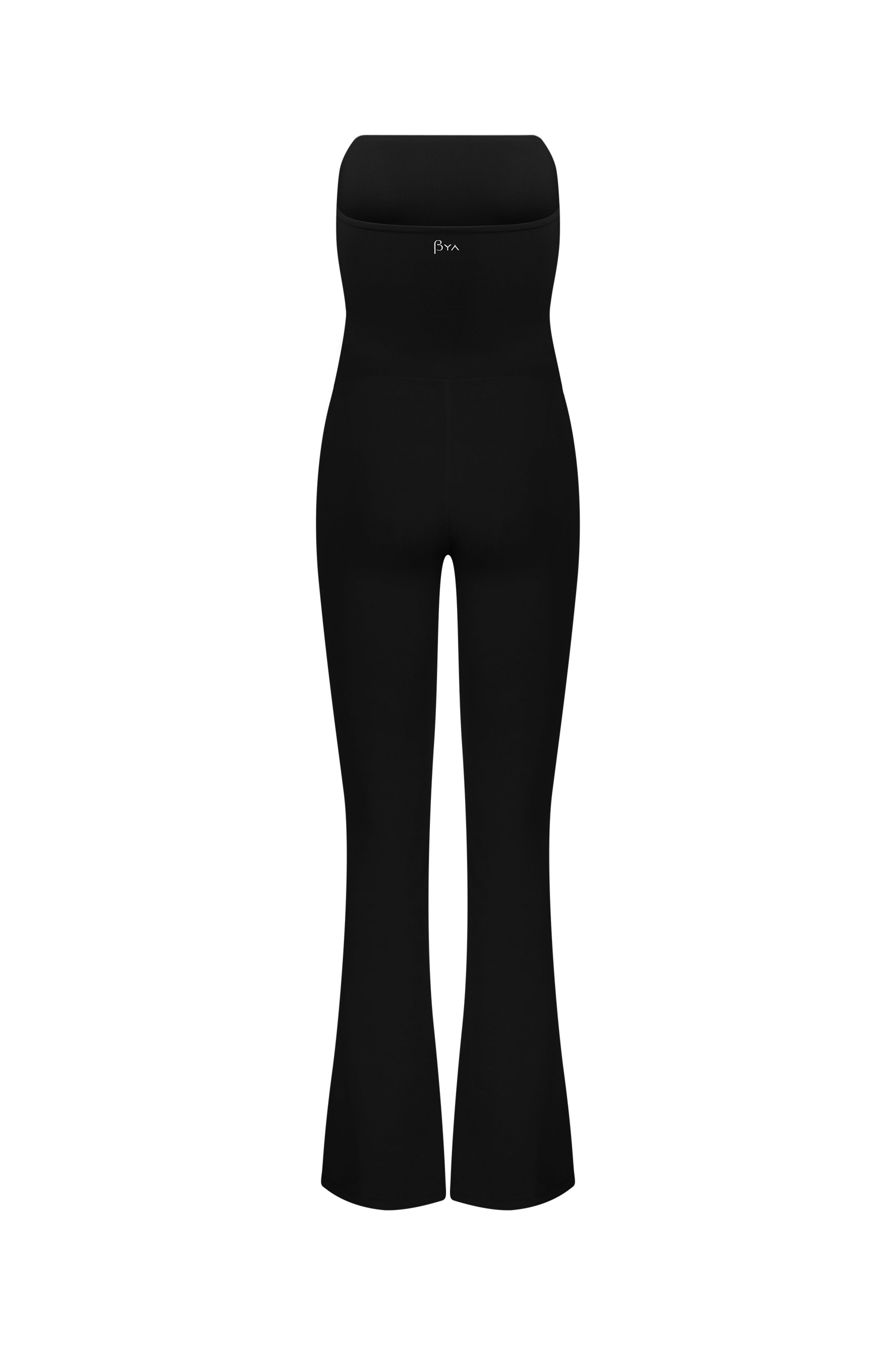 Sculpting Halter Flare Jumpsuit